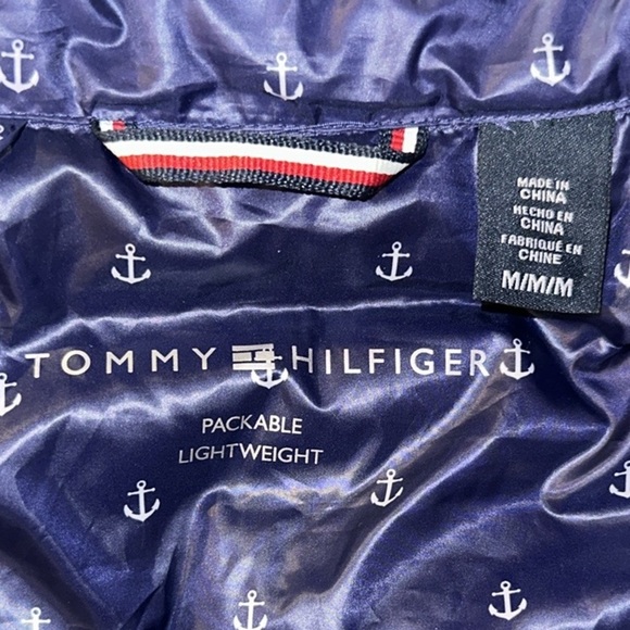 Tommy Hilfiger Nautical Theme Quilted Packable Puffer Vest Women Medium Preppy - Picture 5 of 7